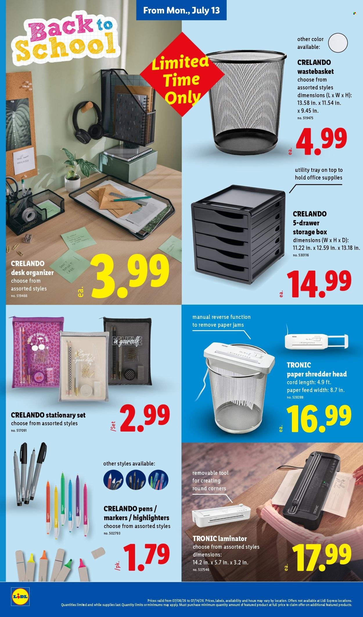 LIDL ad - Weekly Ad