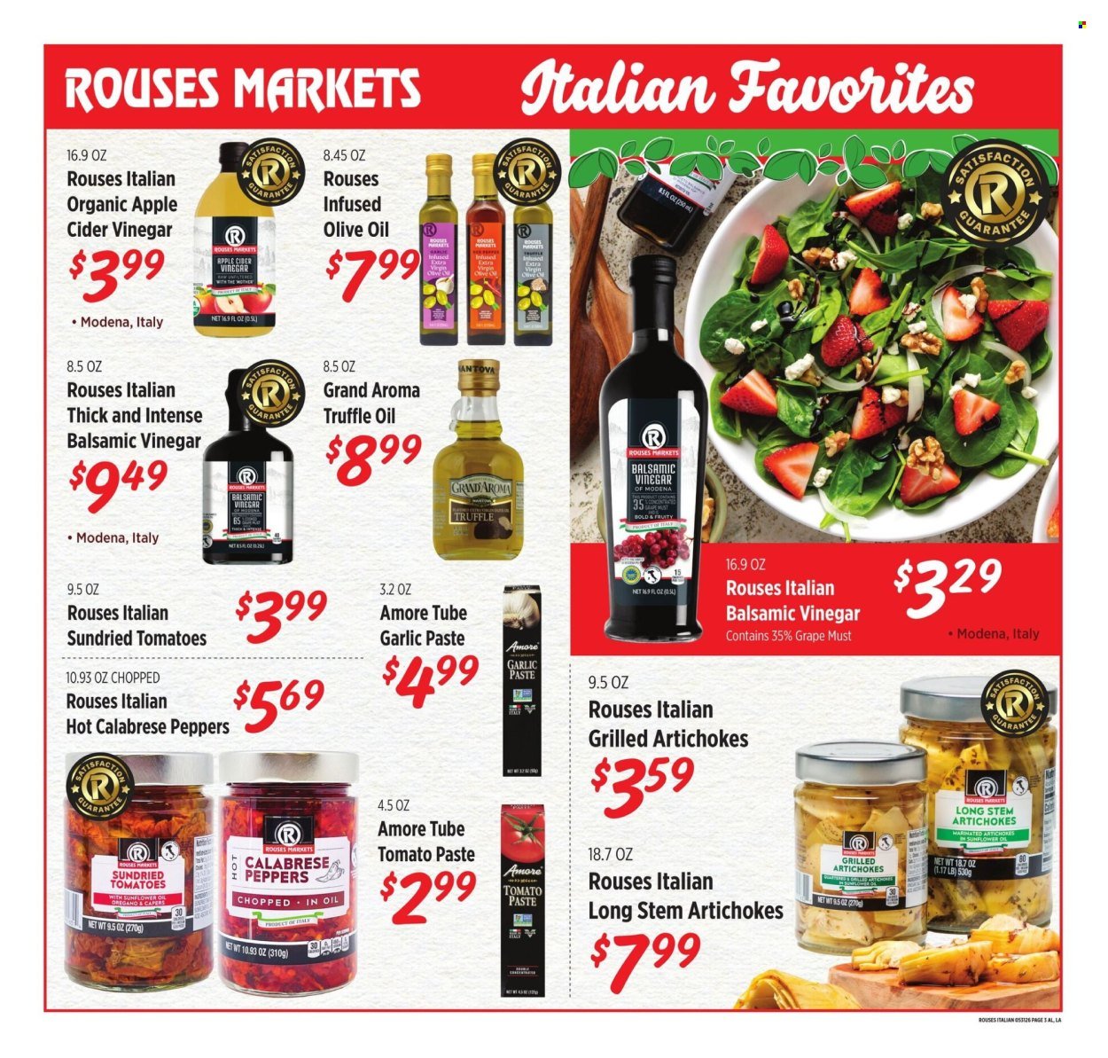ROUSES MARKETS ad - Italian Ad