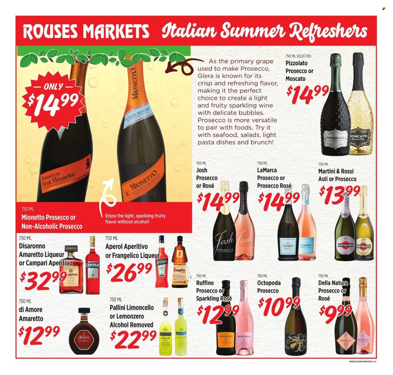 ROUSES MARKETS ad - Italian Ad