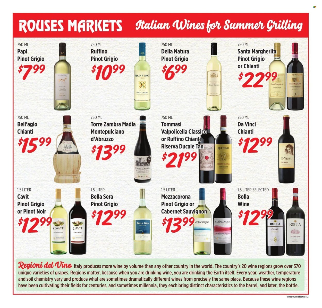 ROUSES MARKETS ad - Italian Ad
