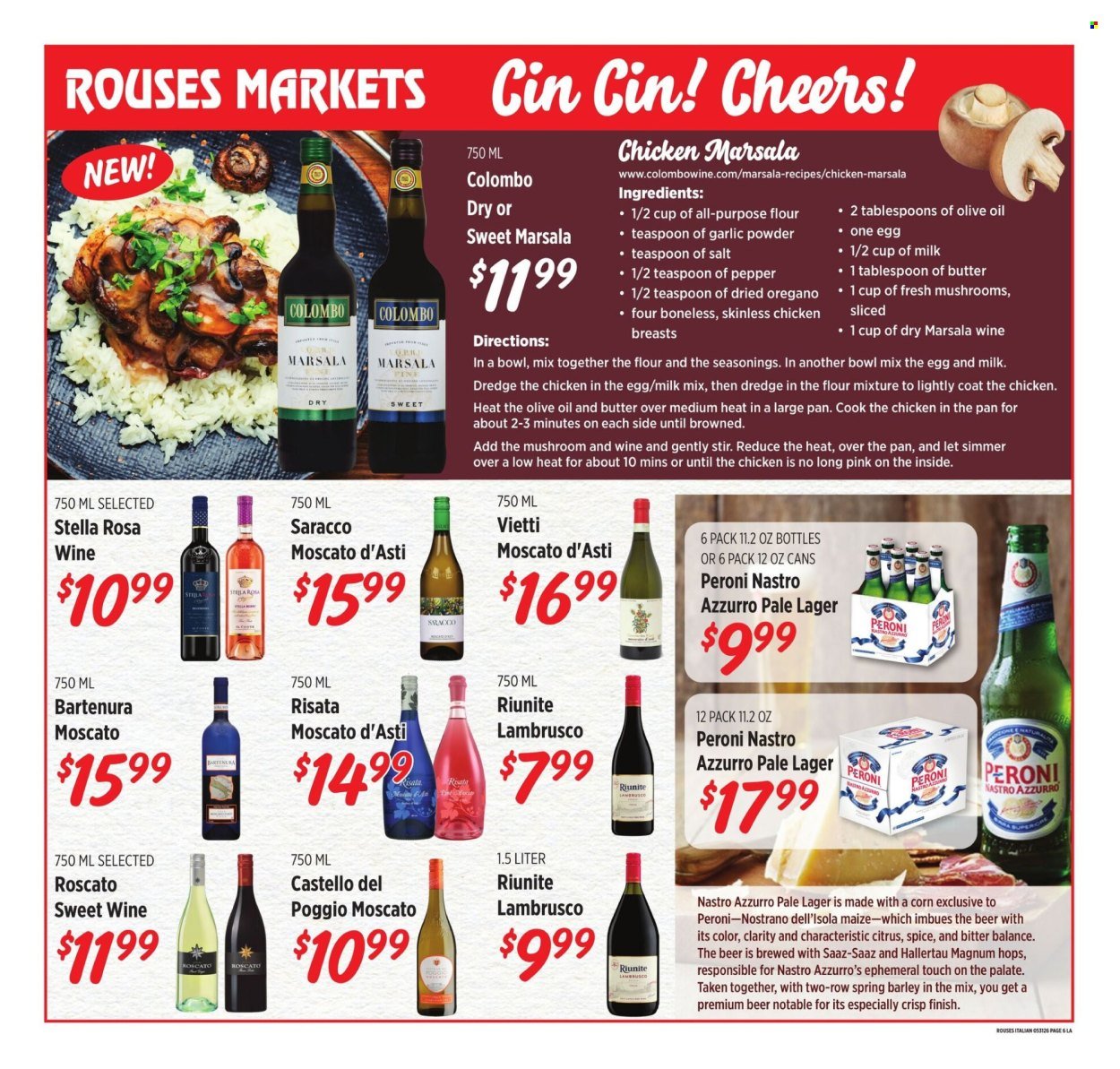 ROUSES MARKETS ad - Italian Ad