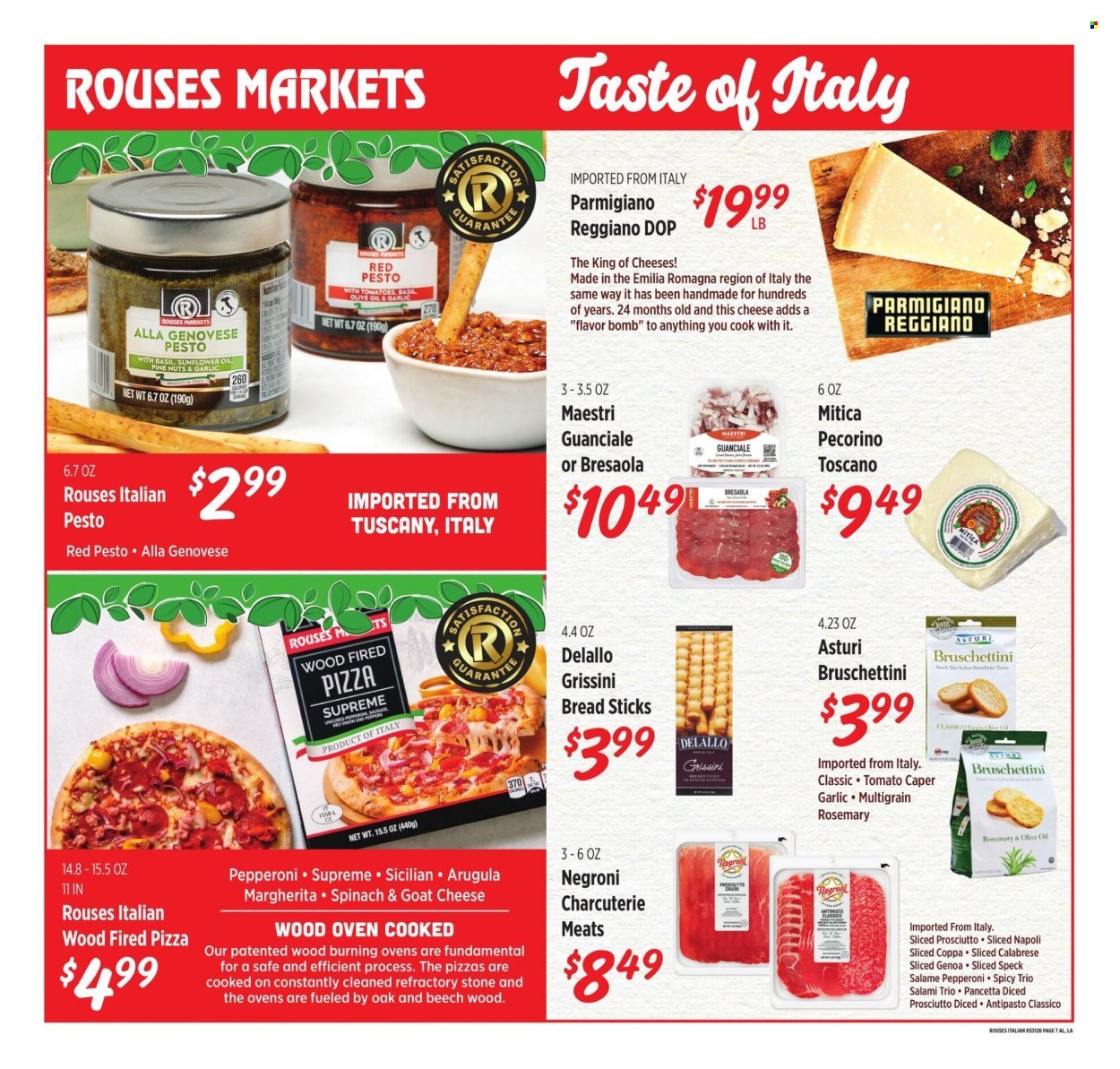 ROUSES MARKETS ad - Italian Ad
