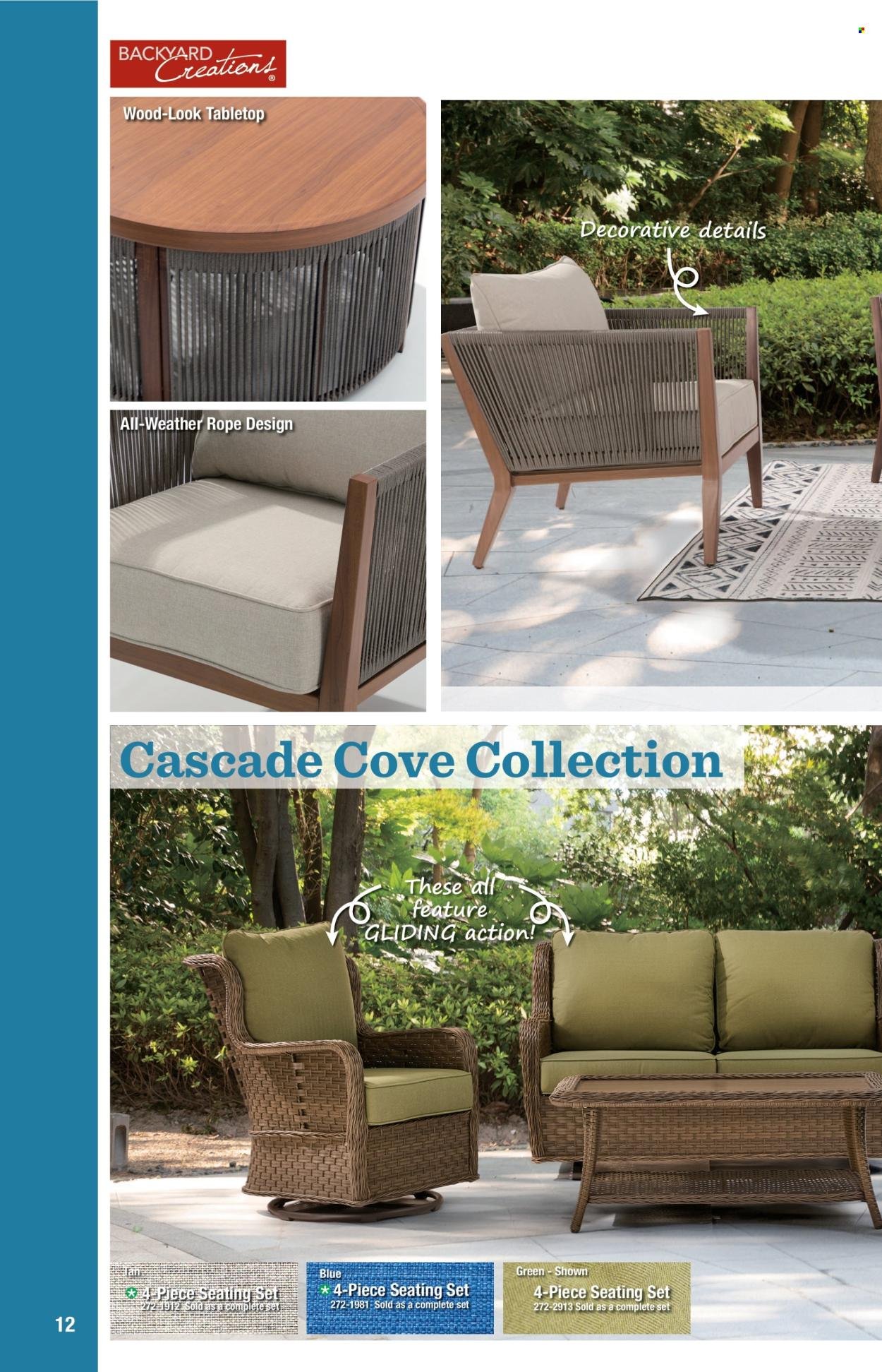 MENARDS ad - Outdoor Living Calatog