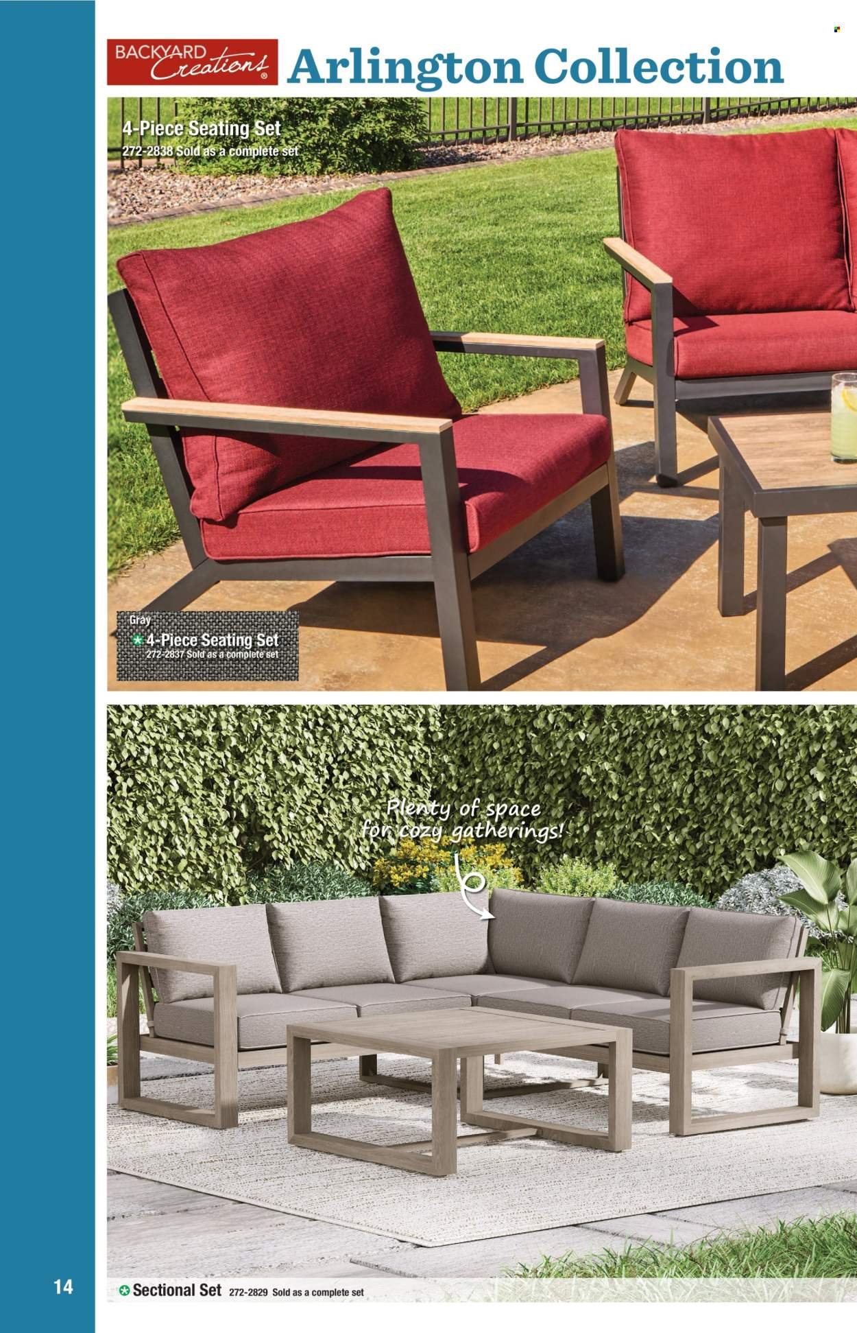 MENARDS ad - Outdoor Living Calatog