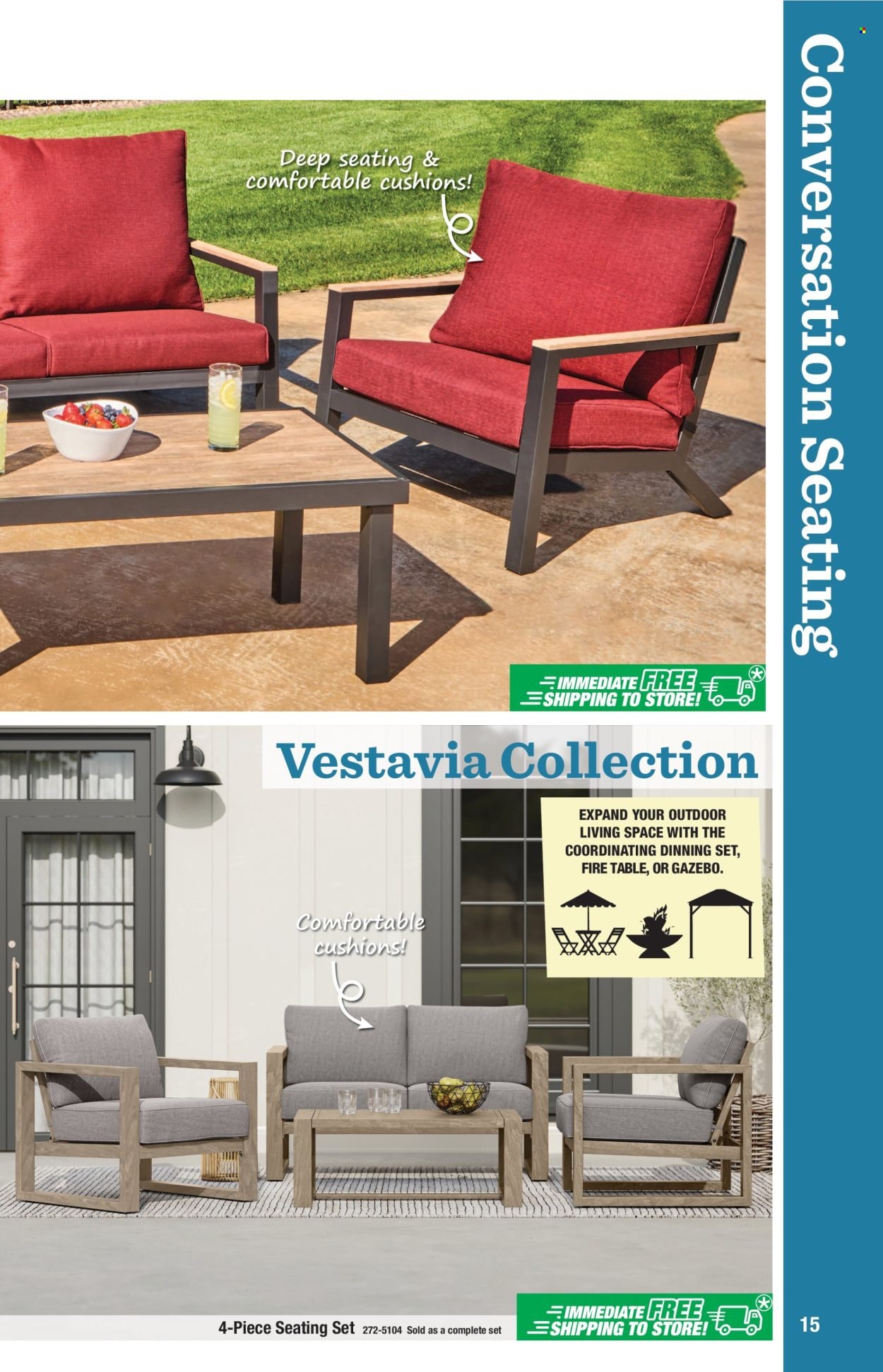 MENARDS ad - Outdoor Living Calatog