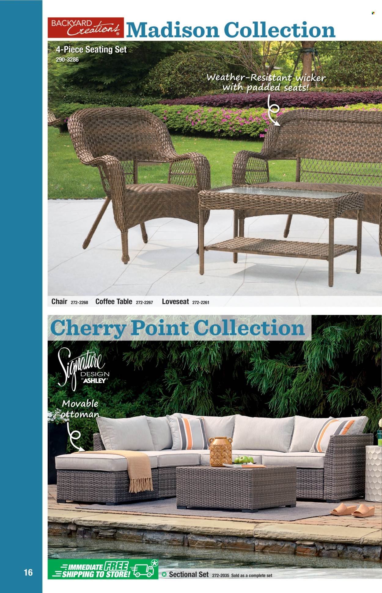 MENARDS ad - Outdoor Living Calatog