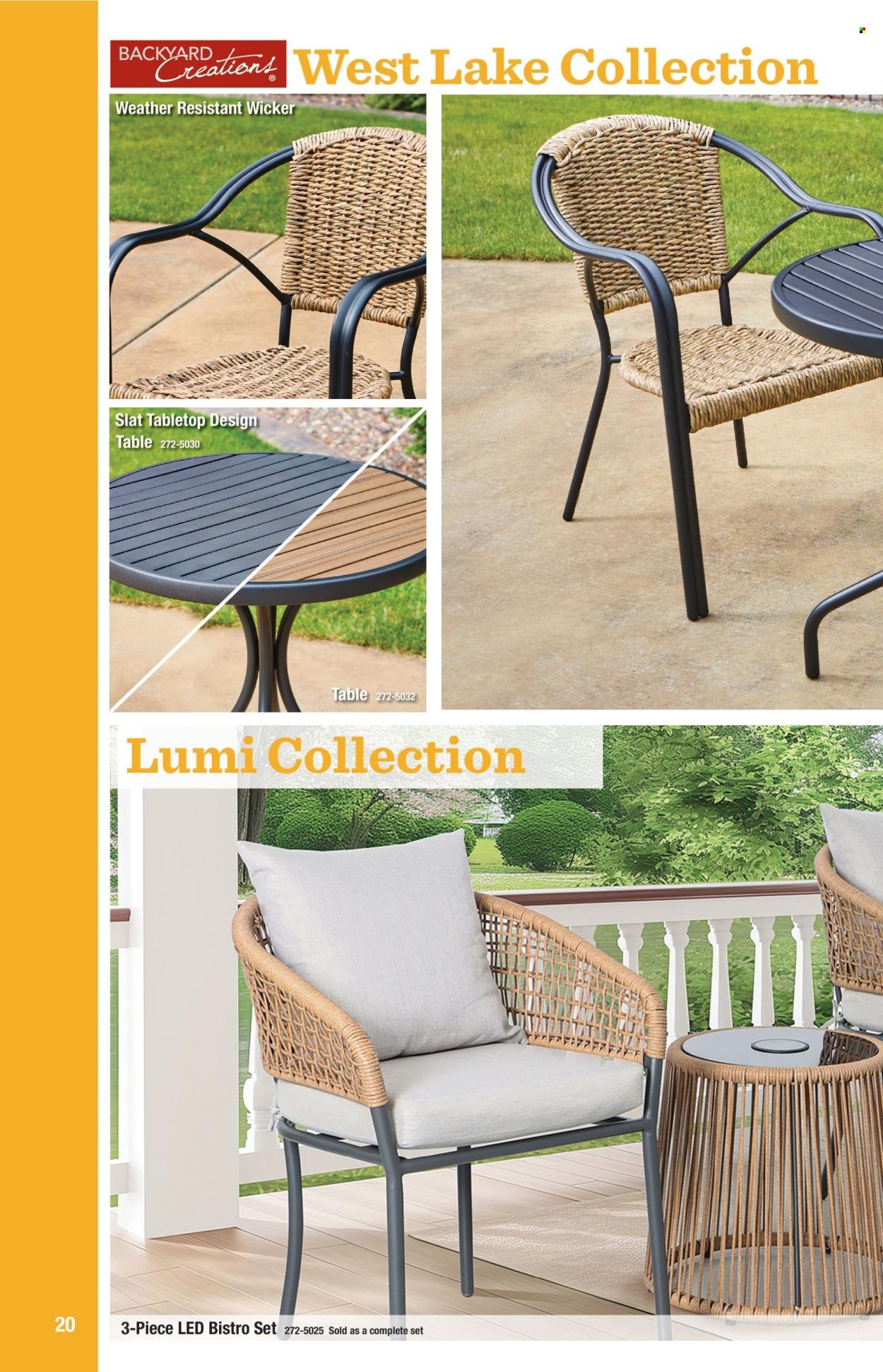 MENARDS ad - Outdoor Living Calatog