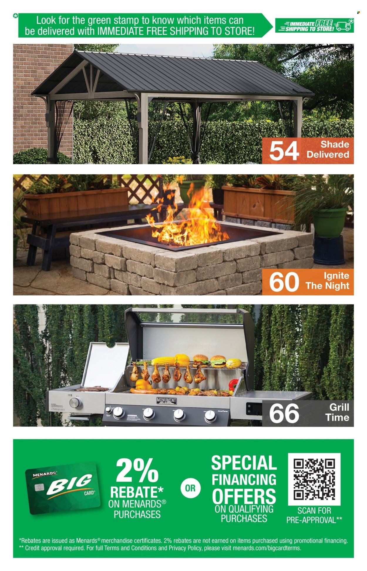MENARDS ad - Outdoor Living Calatog