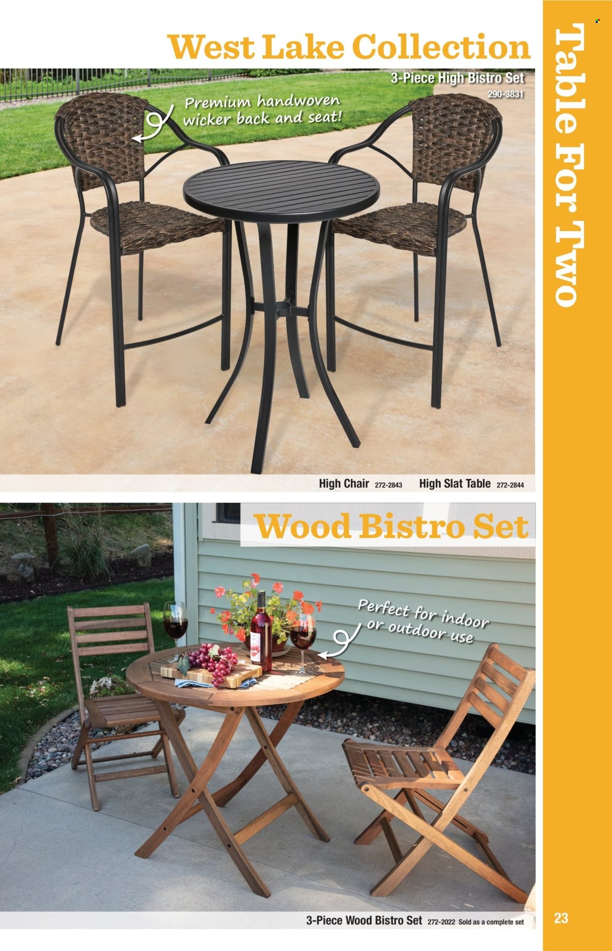MENARDS ad - Outdoor Living Calatog