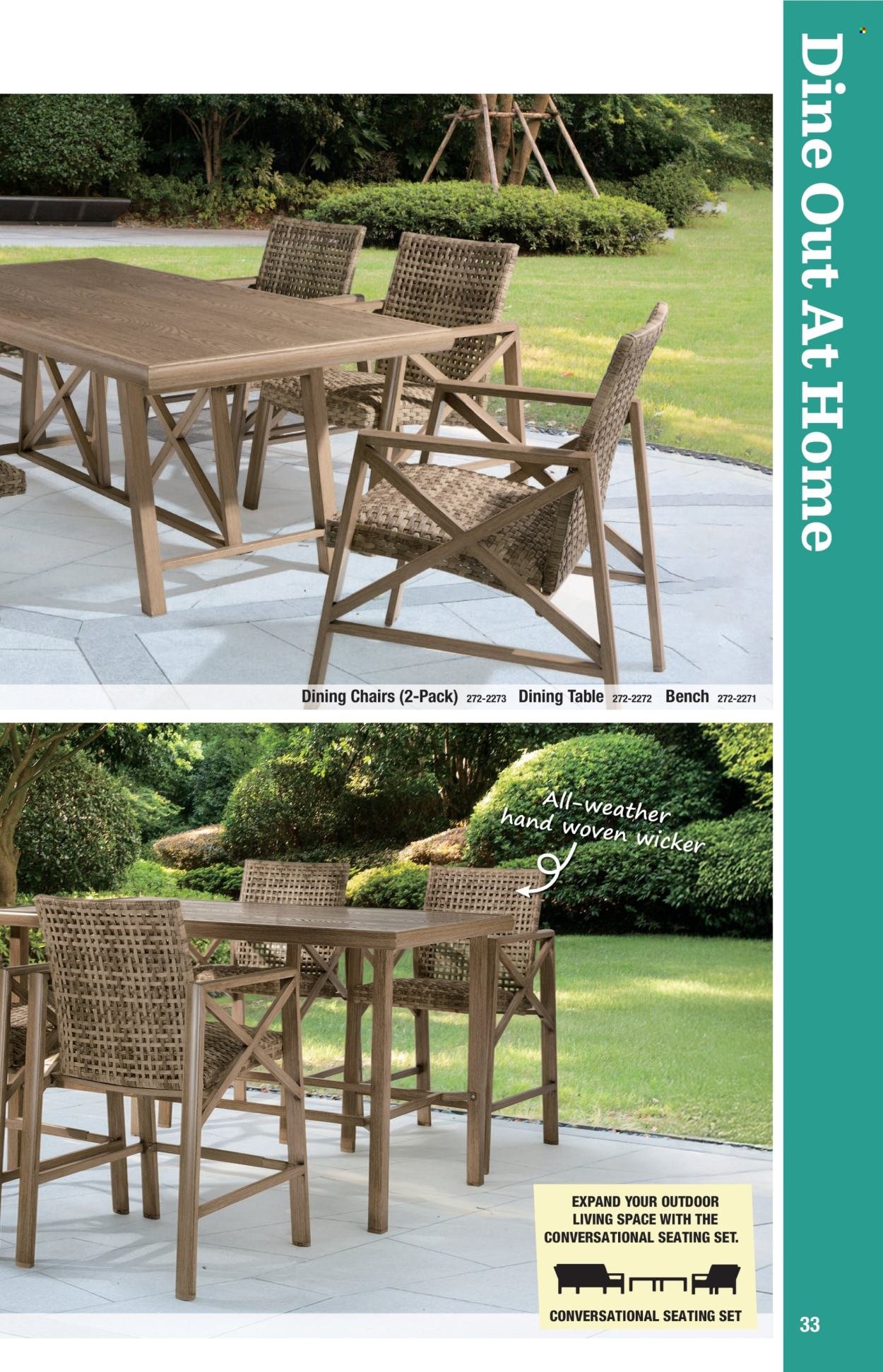 MENARDS ad - Outdoor Living Calatog