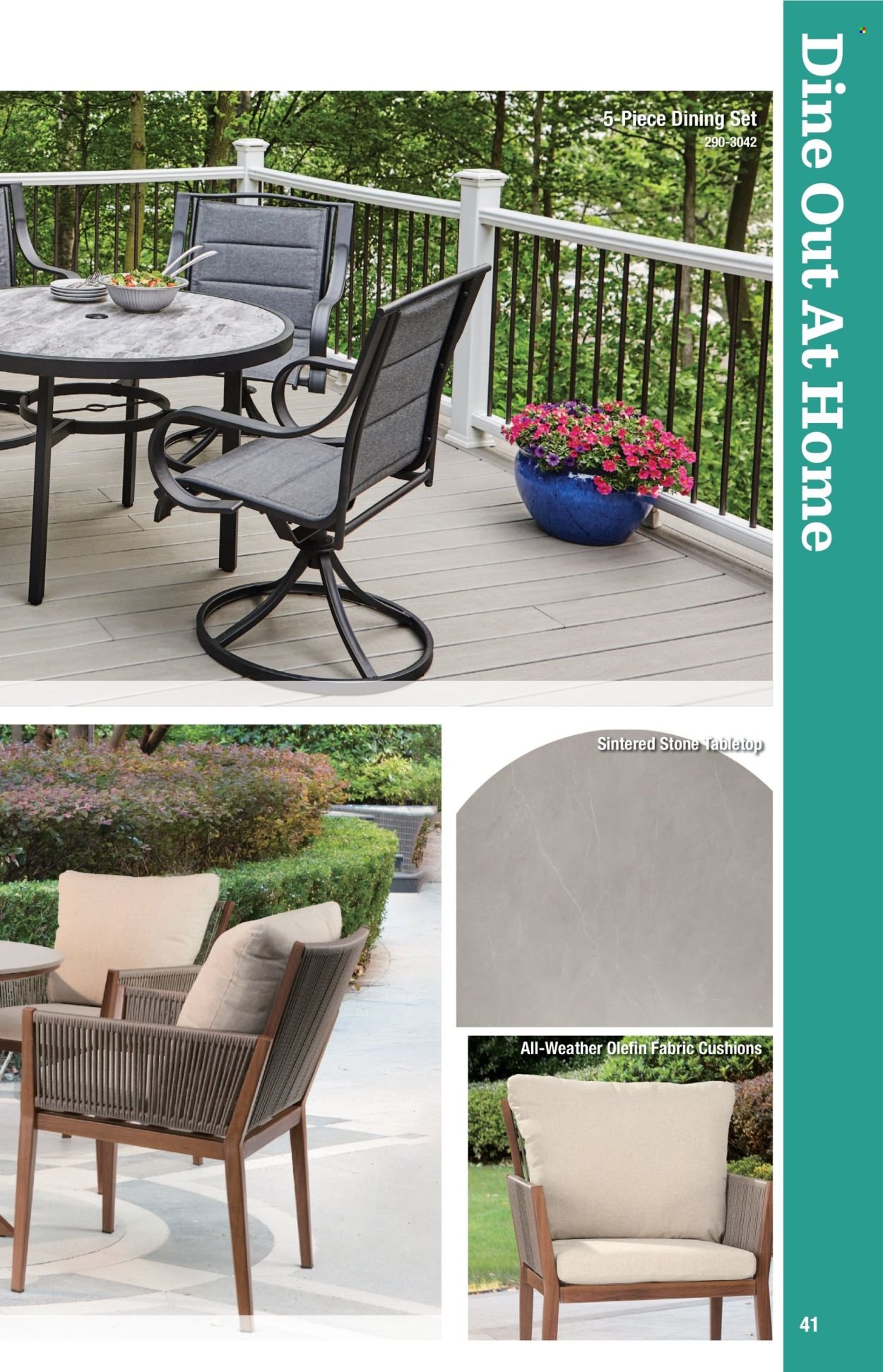 MENARDS ad - Outdoor Living Calatog