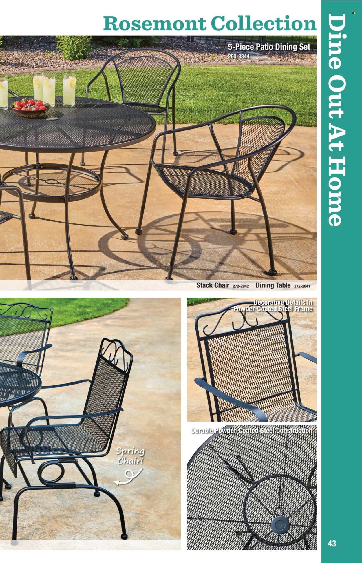MENARDS ad - Outdoor Living Calatog