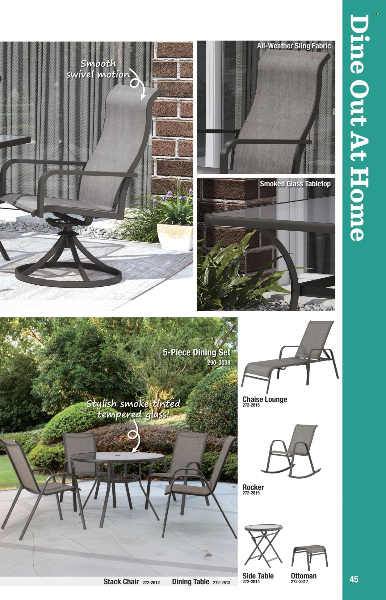 MENARDS ad - Outdoor Living Calatog