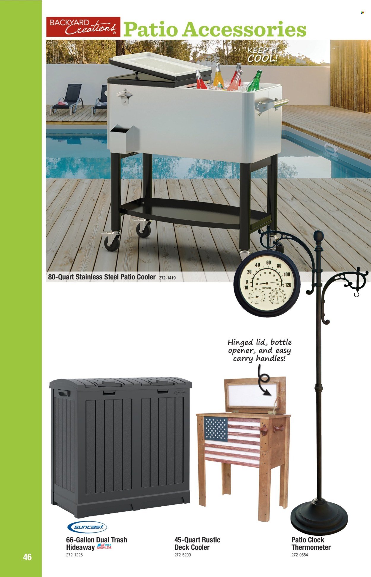 MENARDS ad - Outdoor Living Calatog