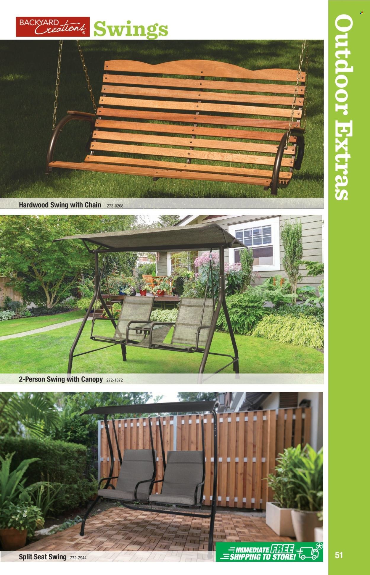 MENARDS ad - Outdoor Living Calatog