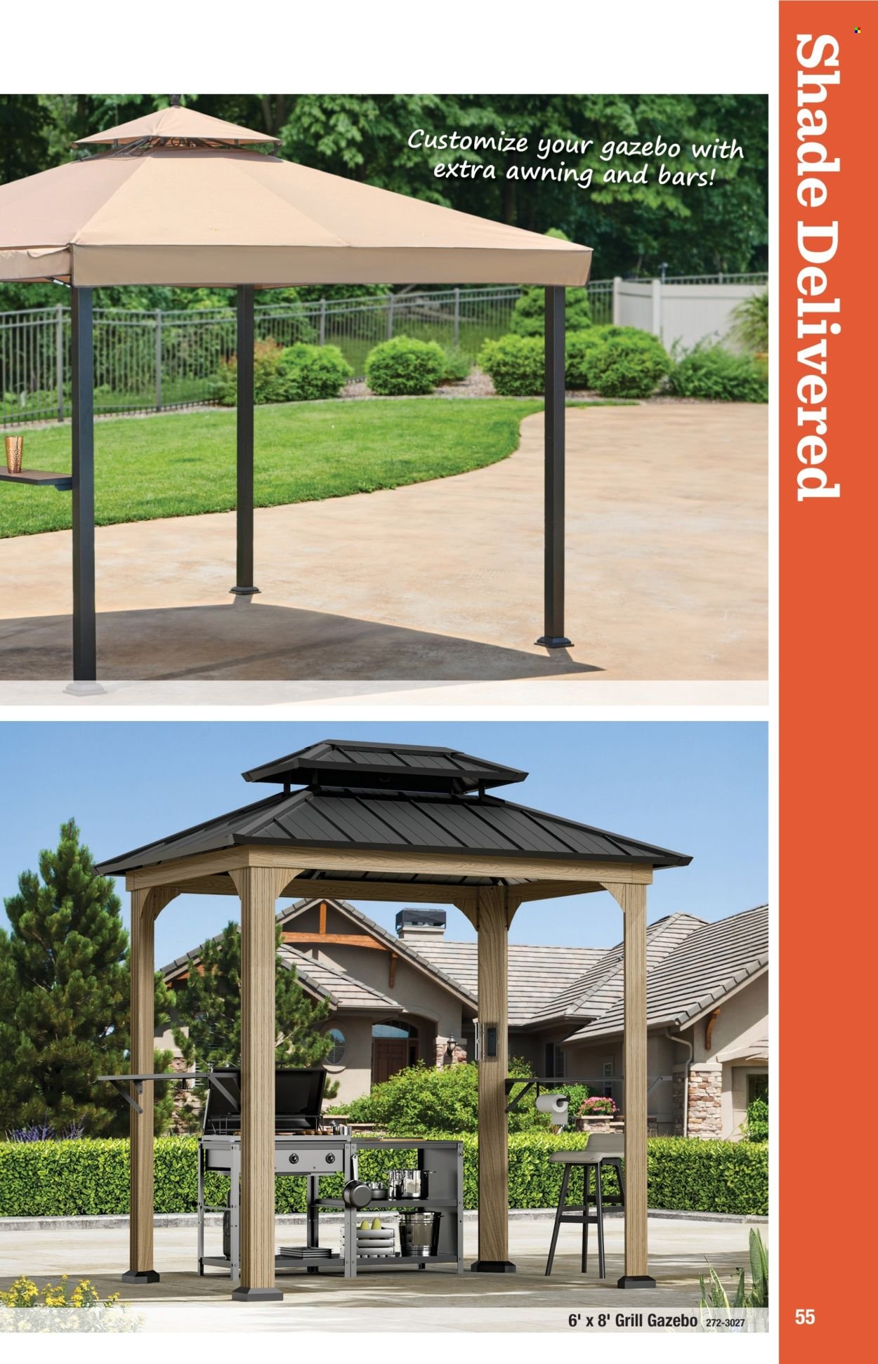 MENARDS ad - Outdoor Living Calatog