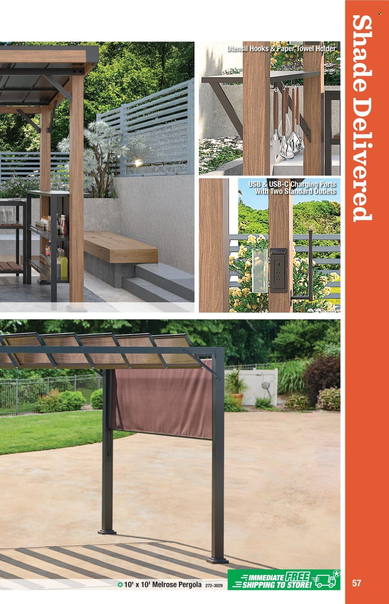 MENARDS ad - Outdoor Living Calatog