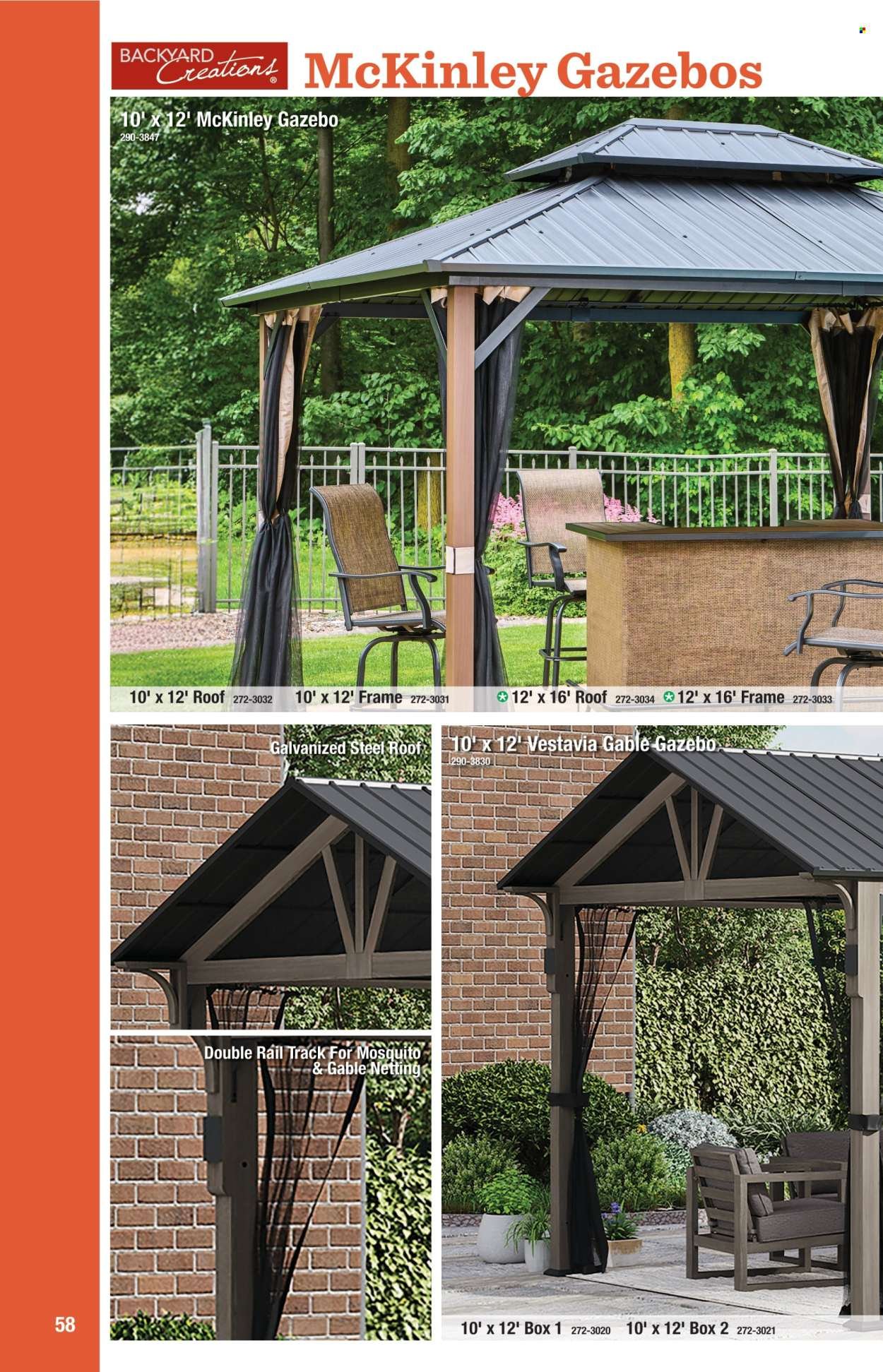 MENARDS ad - Outdoor Living Calatog
