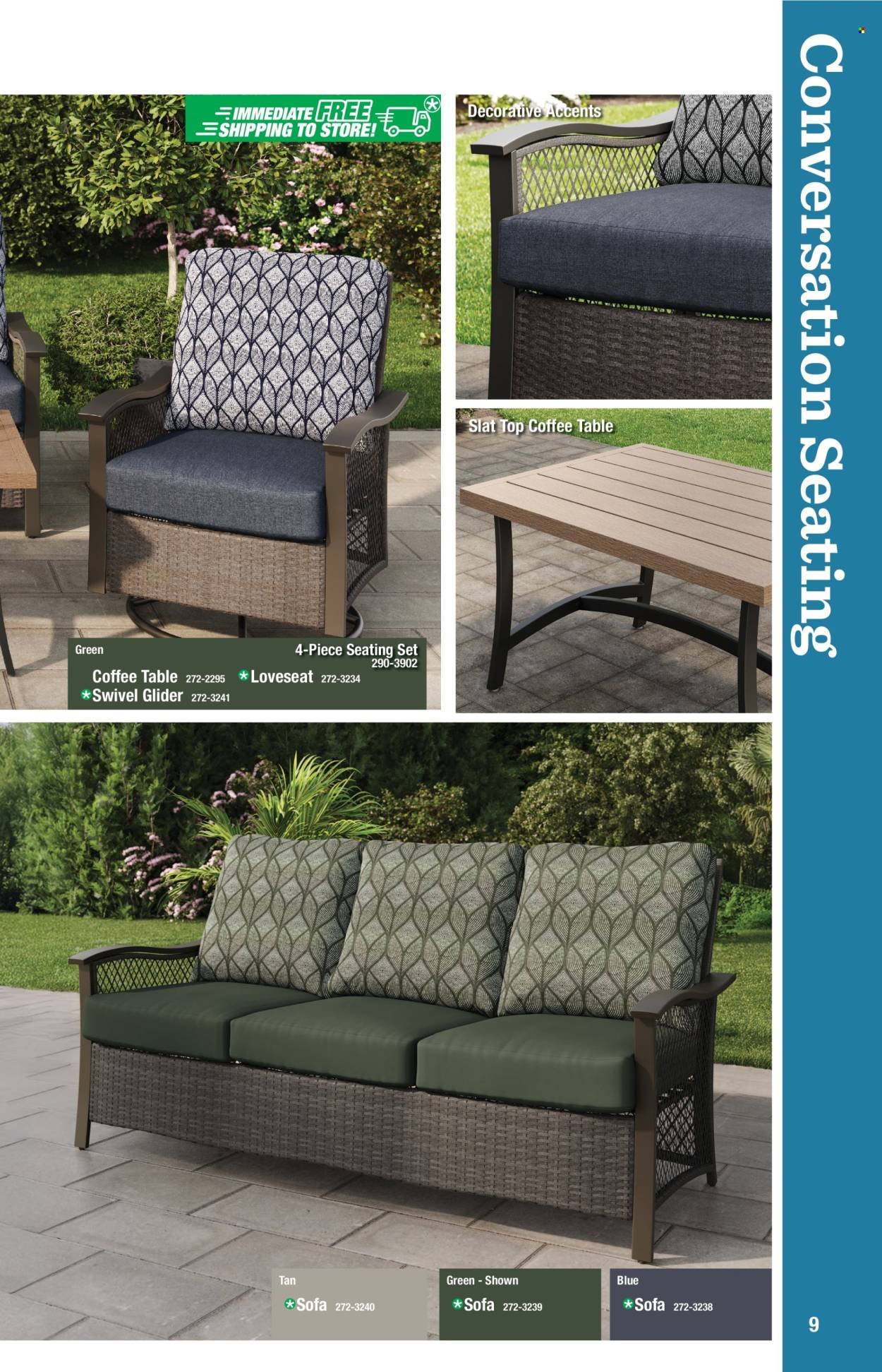 MENARDS ad - Outdoor Living Calatog