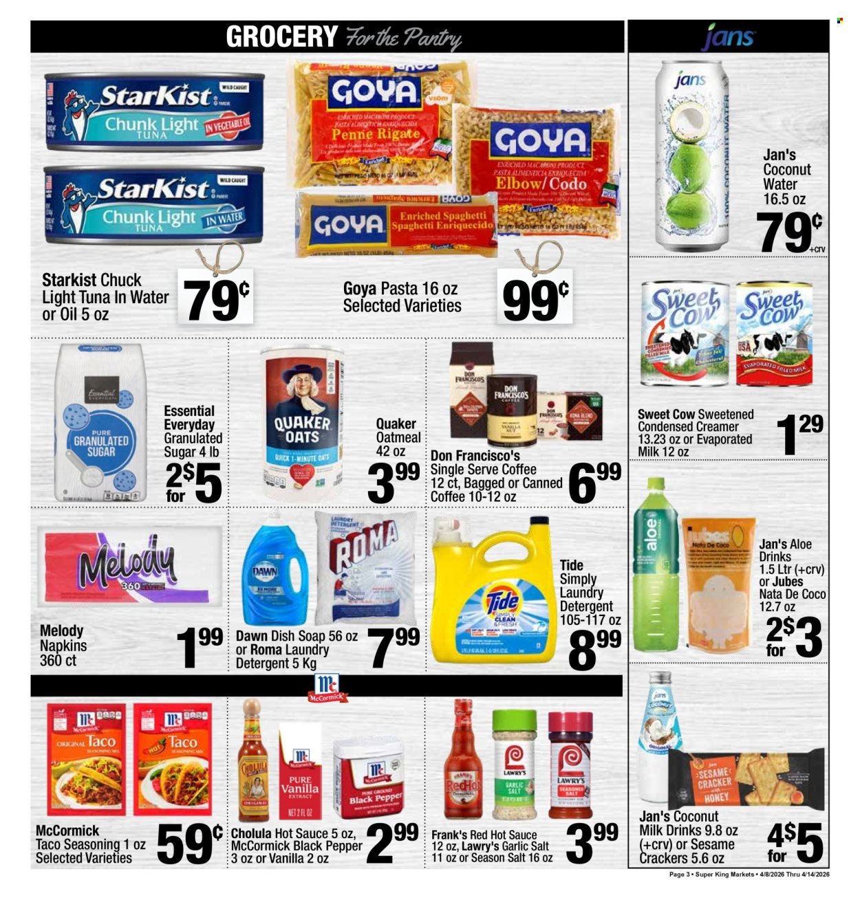 SUPER KING MARKETS ad - Weekly Ad