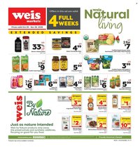 WEIS ad - Natural & Organic