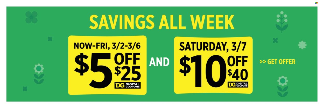 DOLLAR GENERAL ad - Weekly Ad