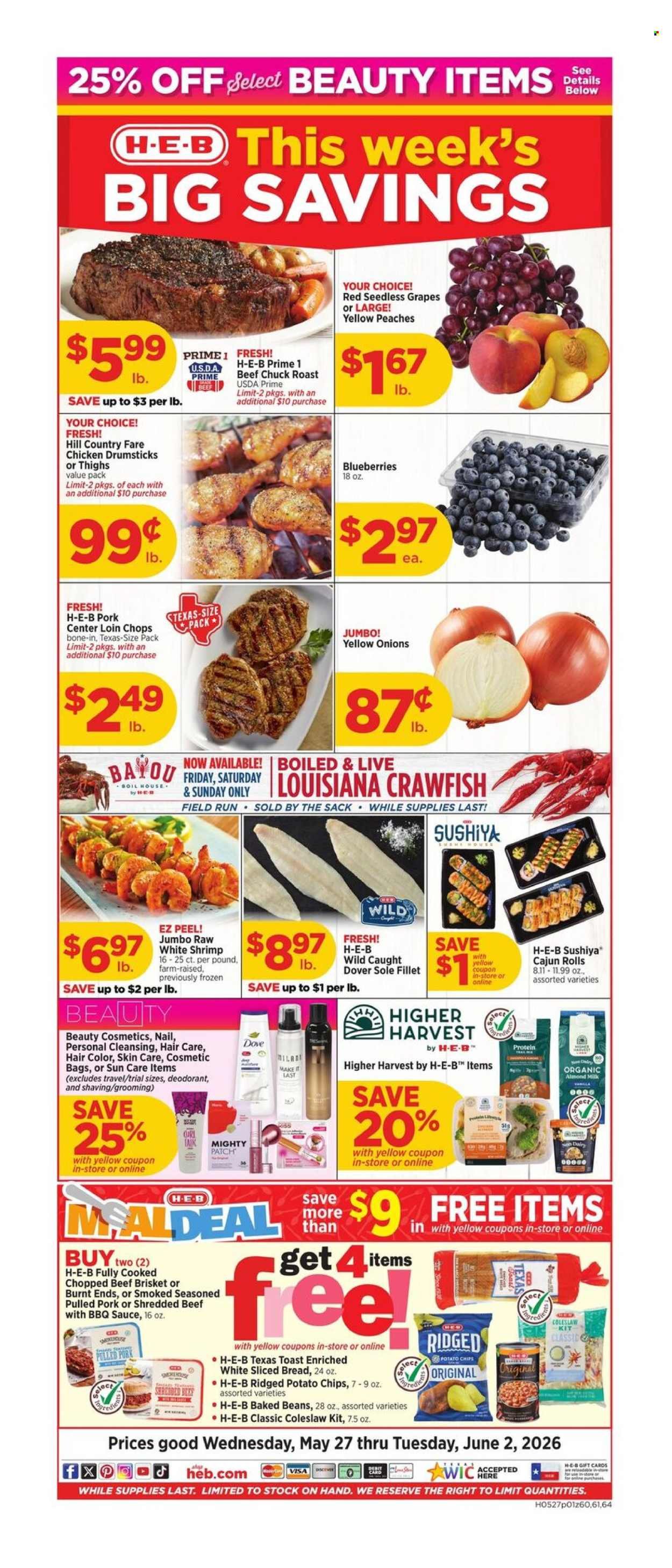 H-E-B ad - Weekly Ad