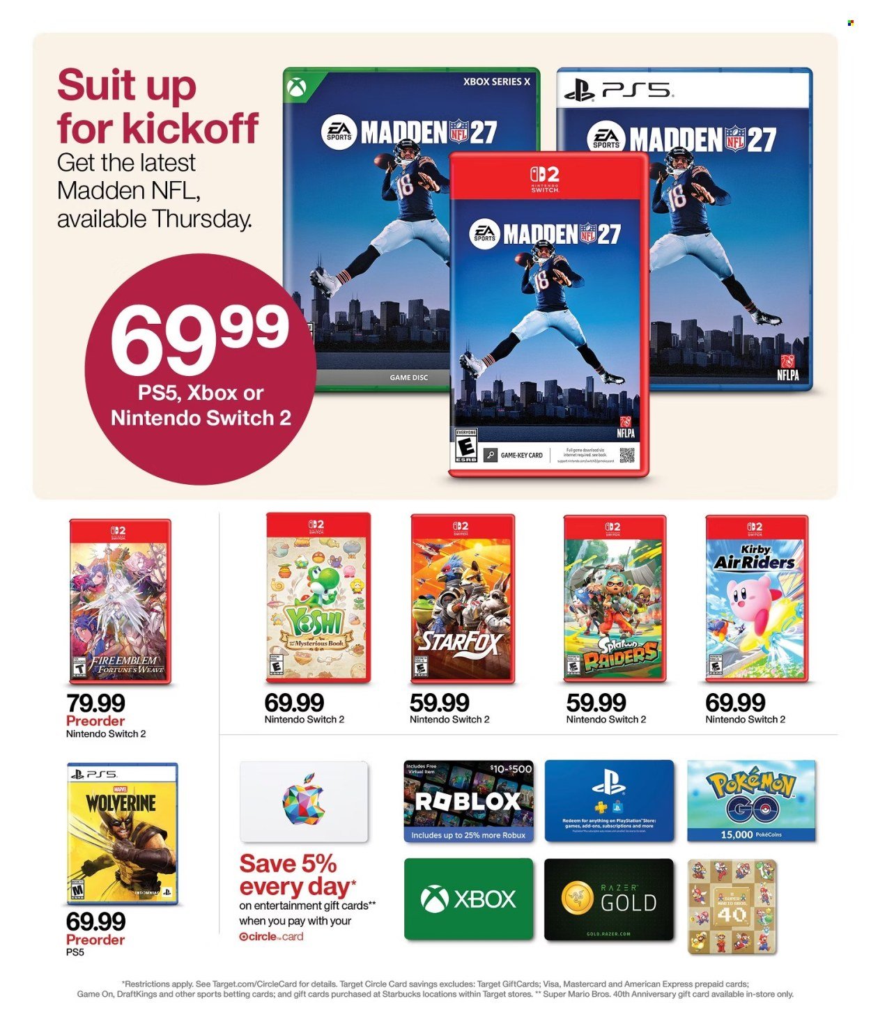 TARGET ad - Weekly Ad