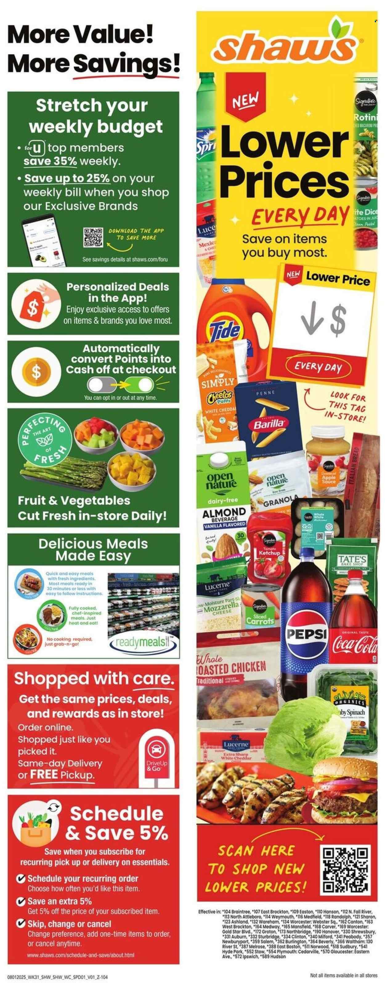 SHAW’S ad - Weekly Ad (2025-08-01 - 2025-08-07) | 1