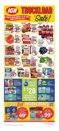 IGA ad - Weekly Ad