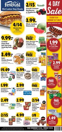 FESTIVAL FOODS ad - Weekly Ad