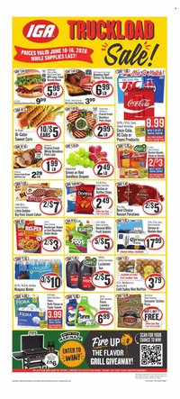 IGA ad - Weekly Flyer