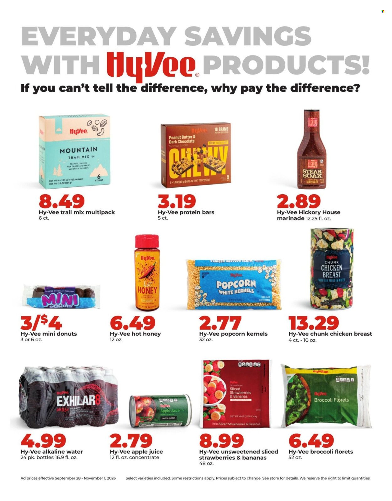 HY-VEE ad - OCTOBER DEALS GOOD ALL MONTH LONG