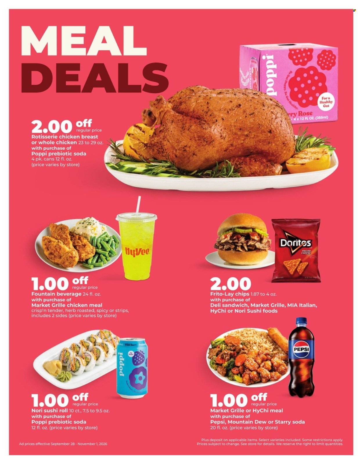 HY-VEE ad - OCTOBER DEALS GOOD ALL MONTH LONG