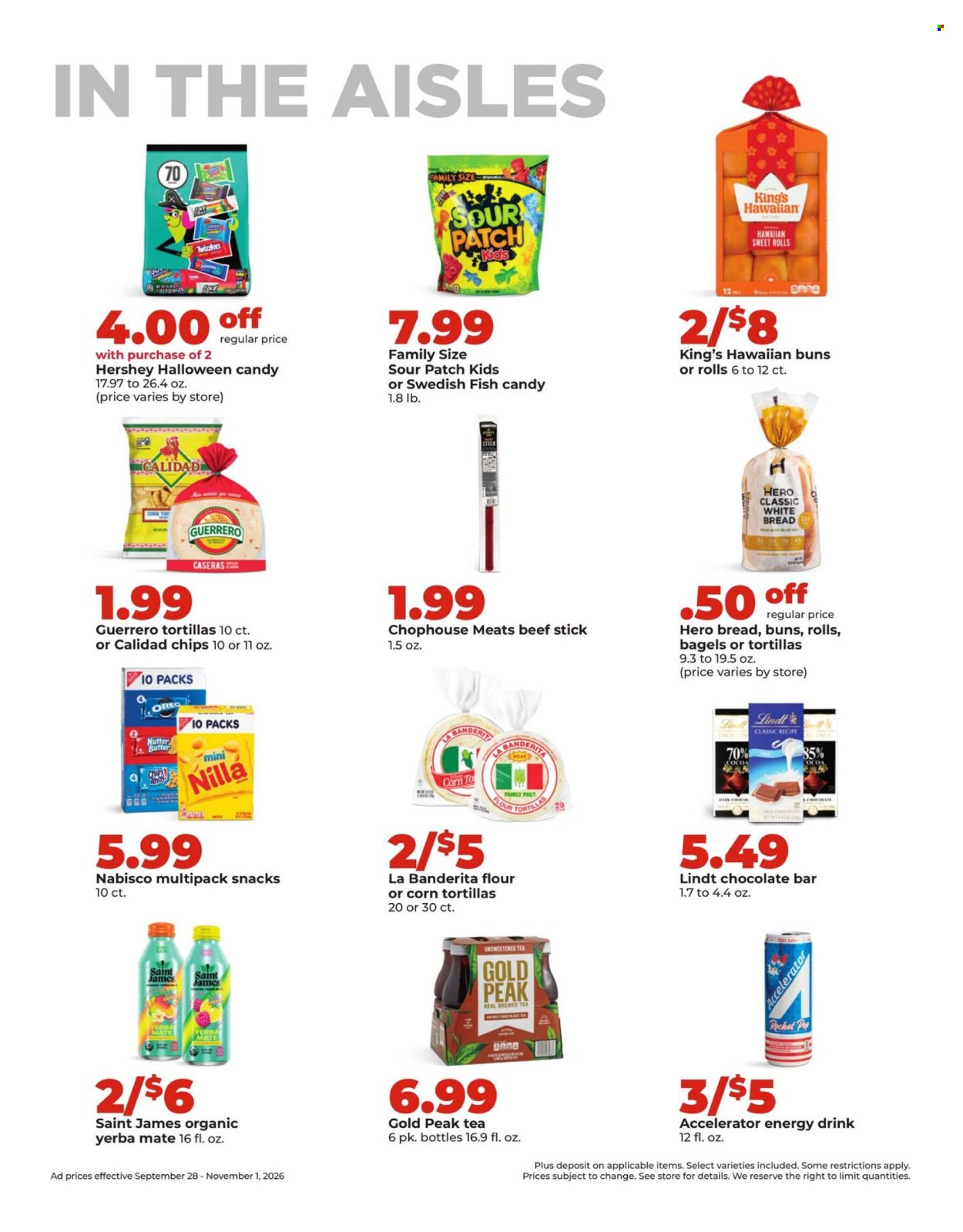 HY-VEE ad - OCTOBER DEALS GOOD ALL MONTH LONG