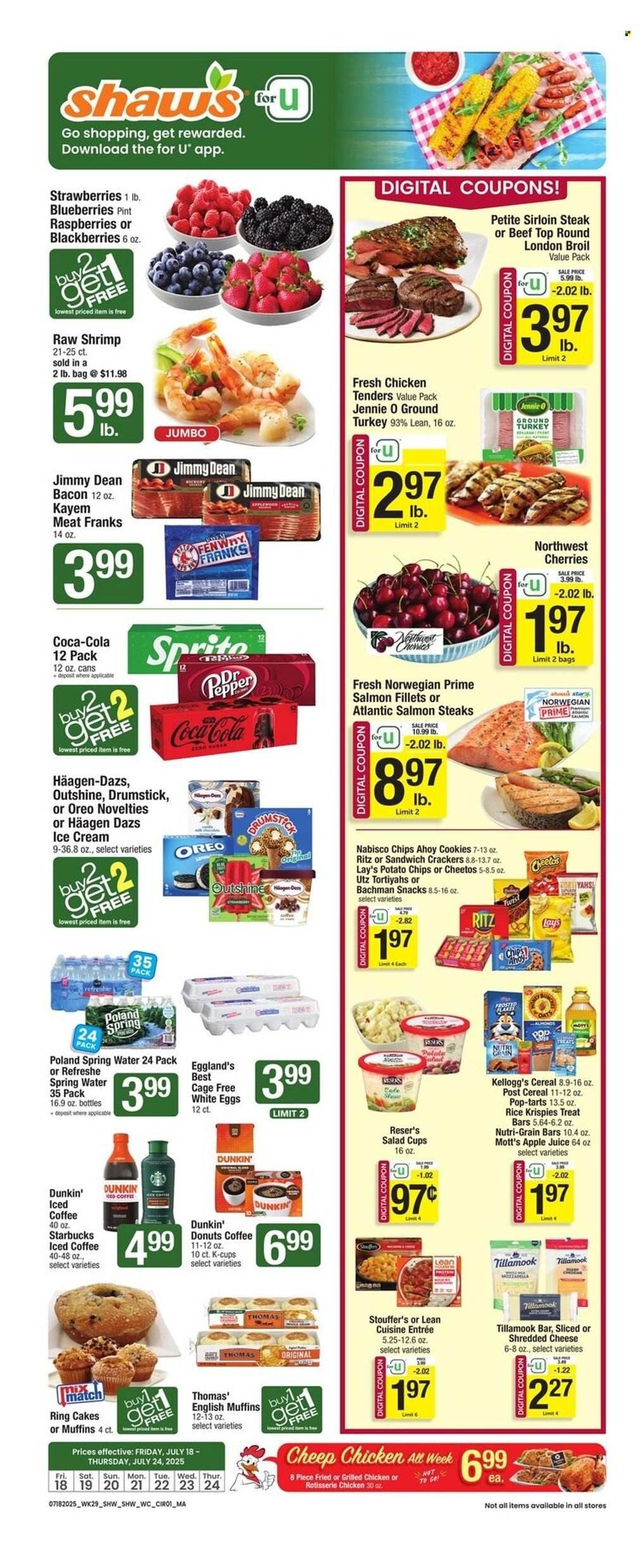 SHAW’S ad - Weekly Ad (2025-07-18 - 2025-07-24) | 1