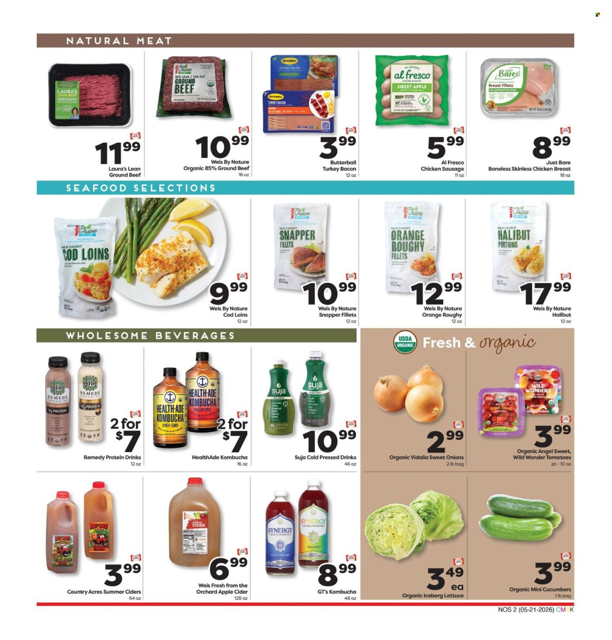 WEIS ad - Natural & Organic