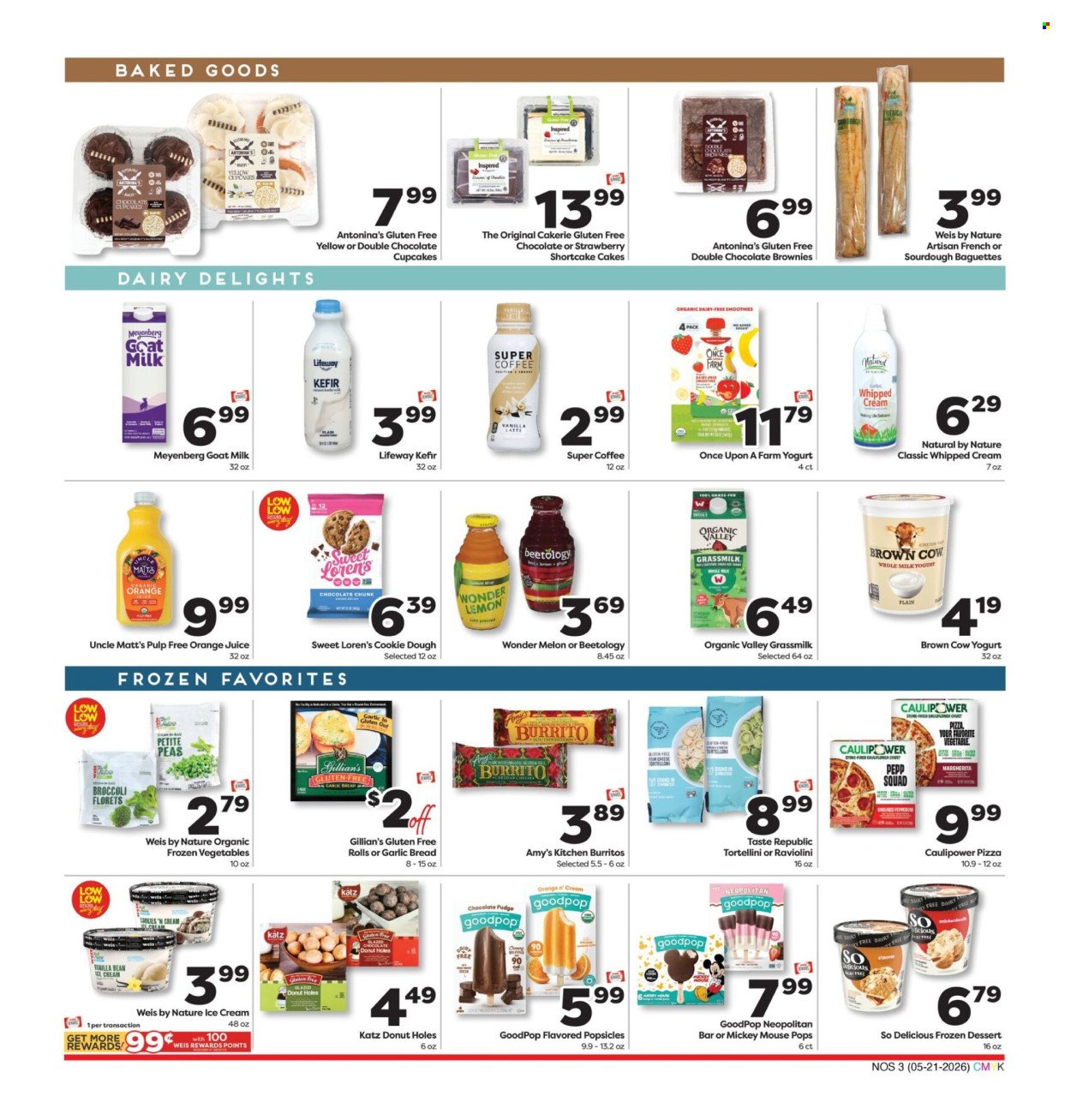 WEIS ad - Natural & Organic