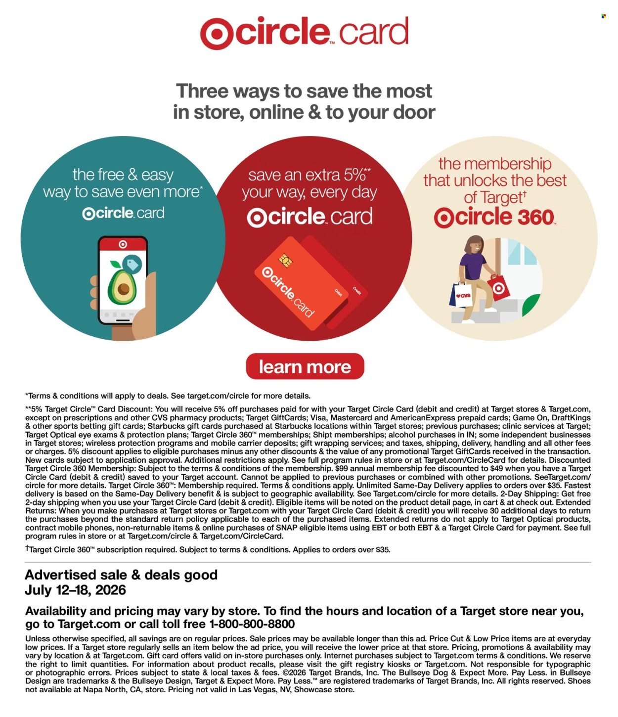 TARGET ad - Weekly Ad