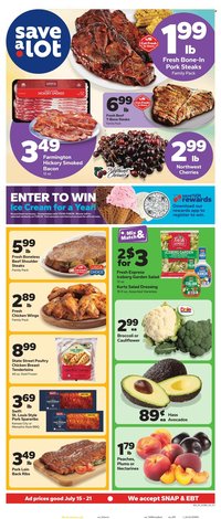 SAVE A LOT ad - Weekly Ad