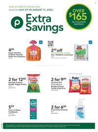PUBLIX ad - Extra Savings