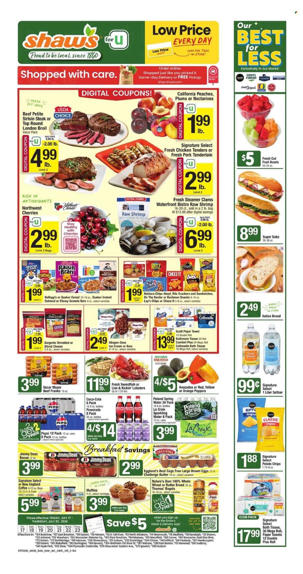 SHAW’S ad - Weekly Ad