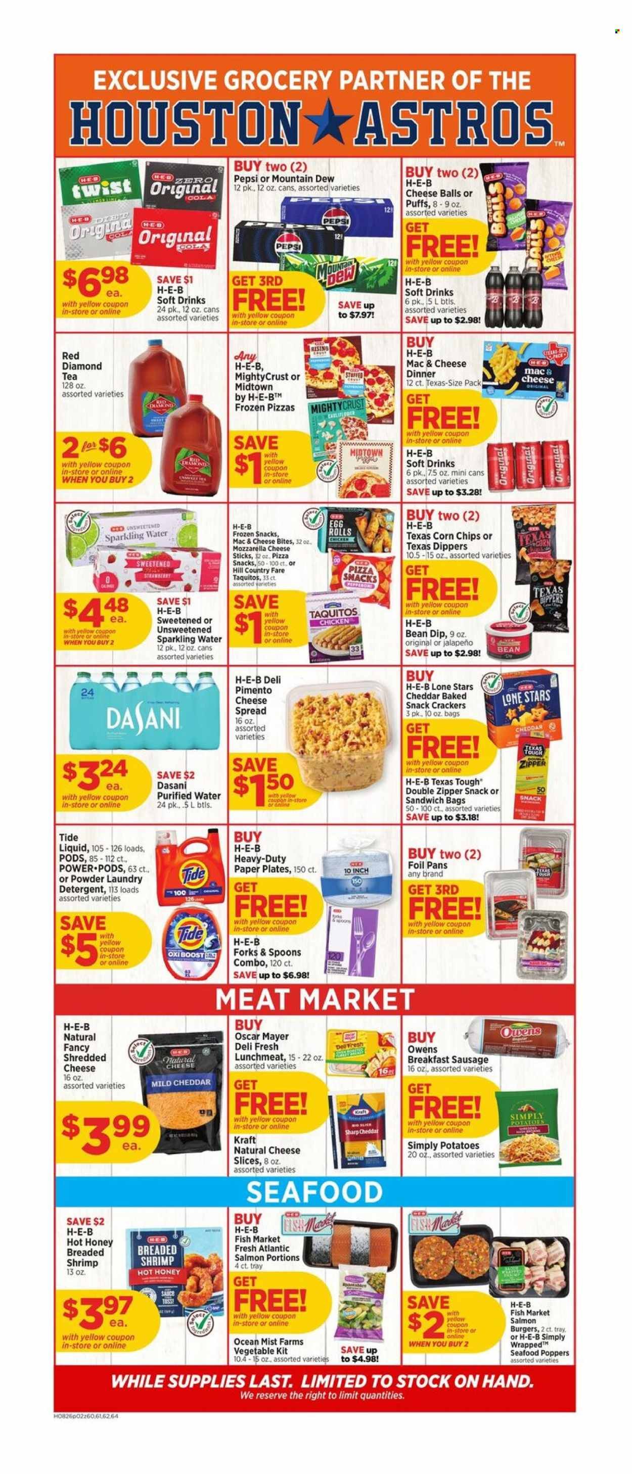 H-E-B ad - Weekly Ad