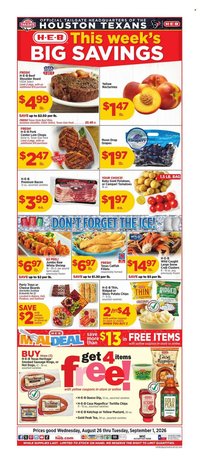 H-E-B ad - Weekly Ad