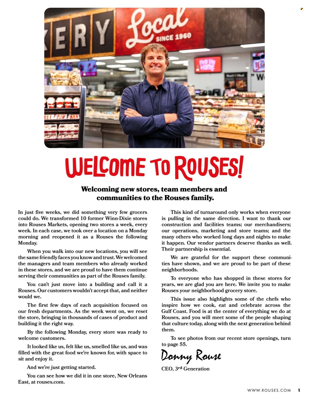 ROUSES MARKETS ad - Spring 2026