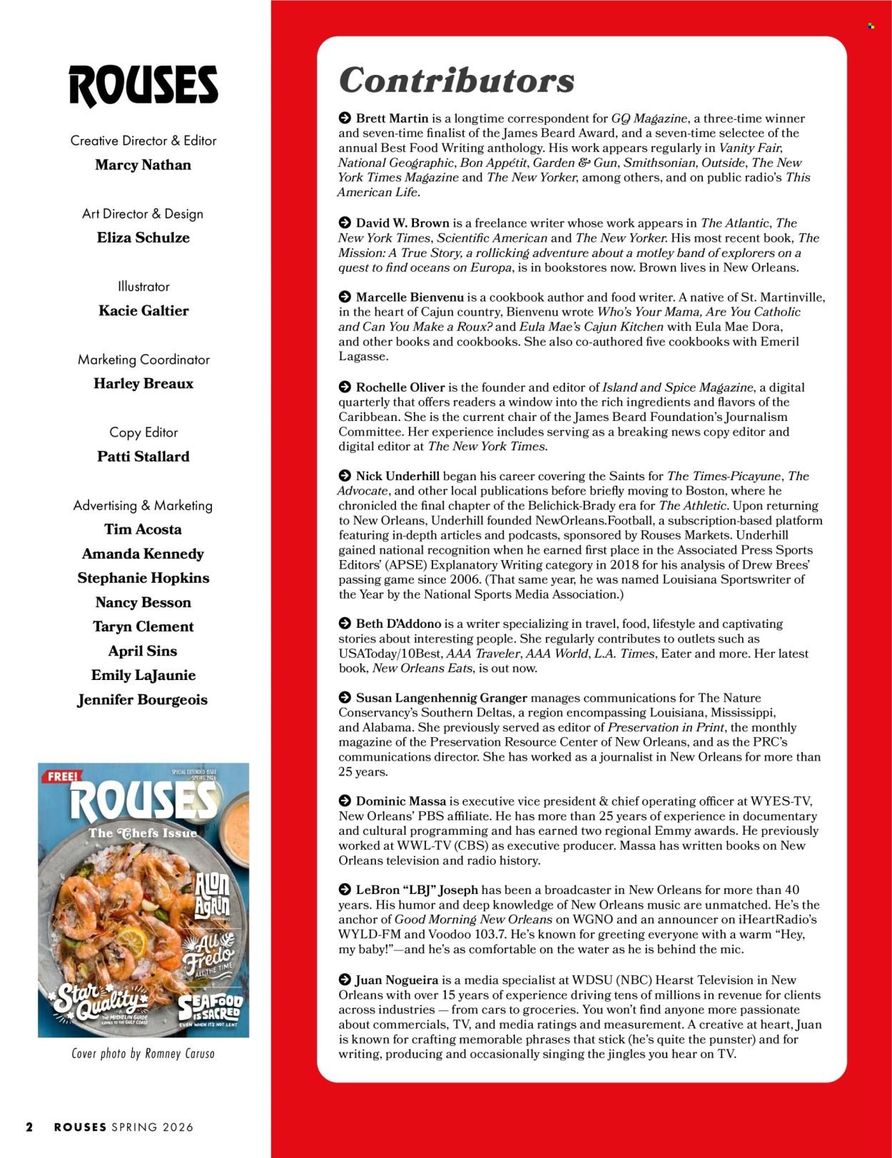 ROUSES MARKETS ad - Spring 2026