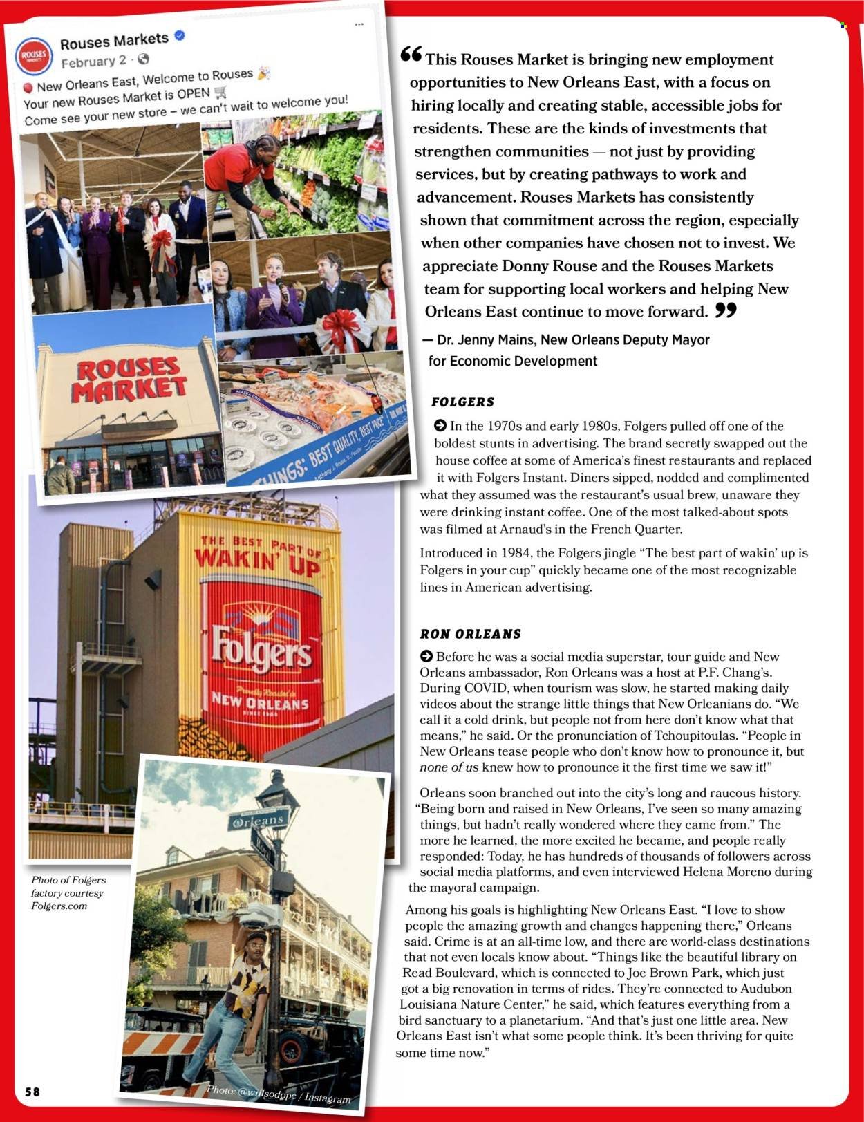ROUSES MARKETS ad - Spring 2026