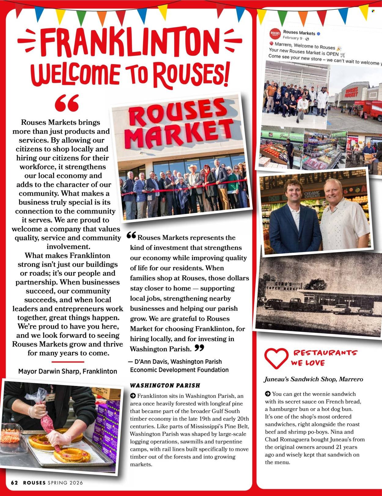 ROUSES MARKETS ad - Spring 2026