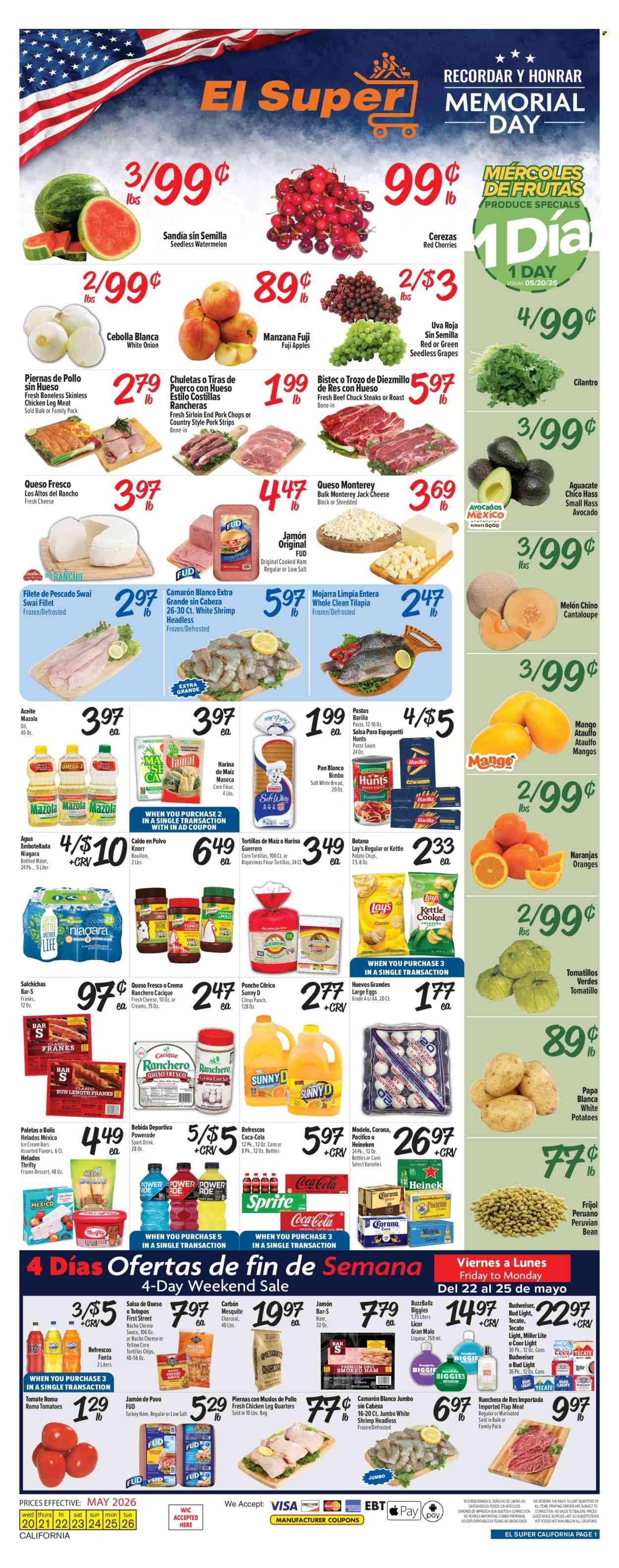 EL SUPER ad - Weekly Ad