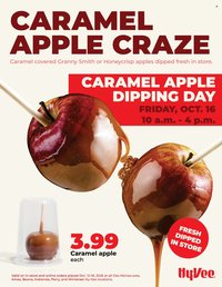 HY-VEE ad - Caramel Apple Craze